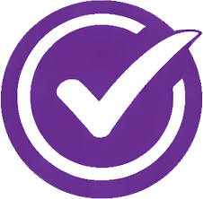 Purple Checked
